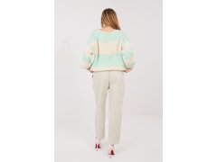 Manšestrové kalhoty s vysokým pasem model 224386 Italy Moda 2