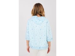 Mikina s květinovým vzorem model 224828 Italy Moda 2