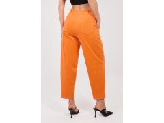 Manšestrové kalhoty s vysokým pasem model 225084 Rue Paris 3