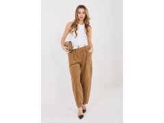 Manšestrové kalhoty s vysokým pasem model 225424 Rue Paris 3