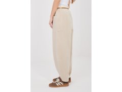 Manšestrové kalhoty s vysokým pasem model 225426 Rue Paris 1