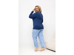 Pohodlná pyžama pro plnoštíhlé model 226132 Forever Pink 1