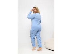 Pohodlná pyžama pro plnoštíhlé model 226133 Forever Pink 1