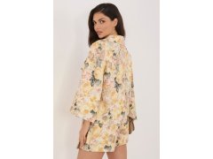 Sako s květinovým vzorem model 226216 Italy Moda 1