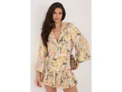 Sako s květinovým vzorem model 226216 Italy Moda 2