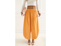 Manšestrové kalhoty s vysokým pasem model 226454 Italy Moda 2