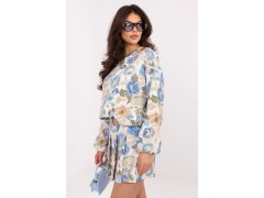 Kraťasy s sukňovou dolní částí s květinovým vzorem model 226632 Italy Moda 2