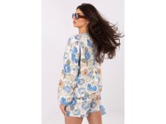 Bunda s květinovým vzorem model 226635 Italy Moda 2