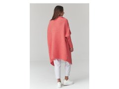 Svetr na zapínání oversize model 226878 Makadamia 2