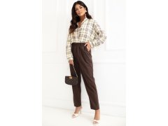 Manšestrové kalhoty s vysokým pasem model 226966 Rue Paris 2