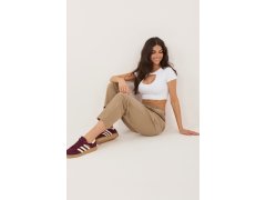 Manšestrové kalhoty s&nbsp;vysokým pasem model 226968 Rue Paris 1