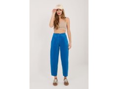 Manšestrové kalhoty s vysokým pasem model 228362 Rue Paris 2