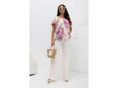 Halenka s květinovým vzorem model 228430 Italy Moda 3