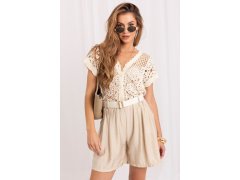 Kraťasy s vysokým pasem model 229196 Rue Paris 3