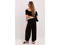 Dámské kalhoty s vysokým pasem model 229203 Rue Paris 2
