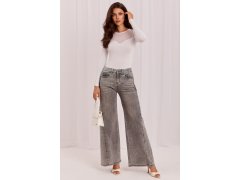 Džíny s vysokým pasem model 230162 Italy Moda 1