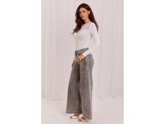 Džíny s vysokým pasem model 230162 Italy Moda 2