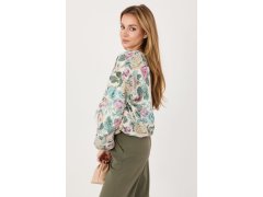 Bunda s květinovým vzorem model 230174 Italy Moda 1