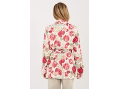 Sako s květinovým vzorem model 230175 Italy Moda 2
