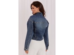 Džínová bunda model 230177 Italy Moda 1