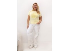 T-shirt plus size s květinovým vzorem model 230449 Relevance 1