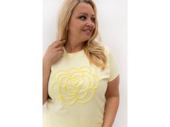 T-shirt plus size s květinovým vzorem model 230449 Relevance 3