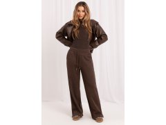 Teplákové kalhoty s vysokým pasem model 230886 Italy Moda 1