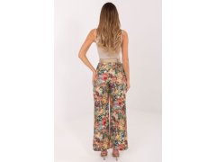 Dámské kalhoty s květinovým vzorem model 231253 Rue Paris 2