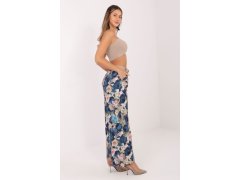 Dámské kalhoty s květinovým vzorem model 231254 Rue Paris 2