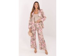 Dámské kalhoty s květinovým vzorem model 231255 Rue Paris 3