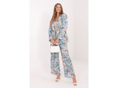 Dámské kalhoty s květinovým vzorem model 231257 Rue Paris 2