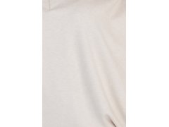 402-7 Svetr teplé netopýří šaty s&nbsp;výstřihem - béžové 5