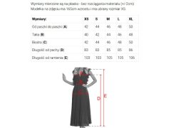 161-19 AGATA Šaty s límečkem a kravatou - BOTTLE GREEN 8