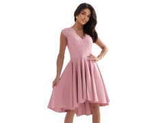 300-7 PATRICIA elegantní šaty s&nbsp;delšími zády a&nbsp;šněrovacím výstřihem - BRUCE ROSE 2