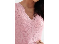 300-7 PATRICIA elegantní šaty s&nbsp;delšími zády a&nbsp;šněrovacím výstřihem - BRUCE ROSE 4