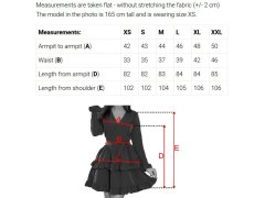 657-1 Elegantní midi šaty s&nbsp;obálkovým výstřihem a&nbsp;tylovými rukávy - černé 7