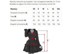 657-2 Elegantní midi šaty s&nbsp;obálkovým výstřihem a&nbsp;tylovými rukávy - béžové 2