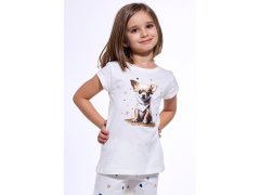 Pyžamo Cornette Kids Girl 787/108 Čivava kr/r 86-128 2