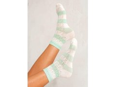 Milena ponožky 0989-003 Pruhovaný vzor 37-41 5