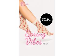 Ponožky Gatta Spring Vibes wz.01 15 den 3