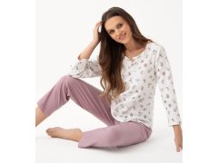 Pyžamo Luna 317 7/8 3XL Z25/26 dámské 1