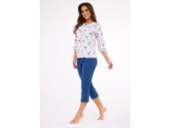 Cornette 732/452 Amelia 2 3/4 M-2XL dámské pyžamo 3