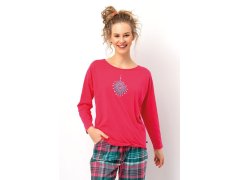 Pyžamo Key LNS 420 B25 long/r M-2XL dámské 2