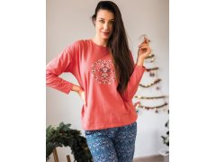 Pyžamo Key LNS 703 B25 long/r S-XL dámské 2