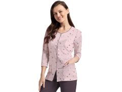 Pyžamo Luna 388 3/4 M-2XL Z25/26 dámské rozepínací 6