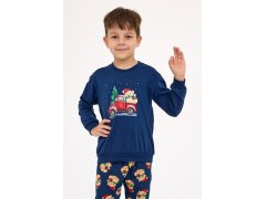 Cornette Kids Boy 593/172 Teddy 2 l/r Vánoční pyžamo 86-128 1