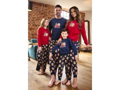 Cornette Kids Boy 593/172 Teddy 2 l/r Vánoční pyžamo 86-128 2