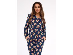 Cornette pyžamo 482/459 Teddy 5 délka/r Vánoce S-2XL dámské rozepínací 2