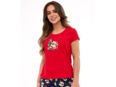 Pyžamo Cornette 628/432 Teddy 2 cr/r Christmas 3XL-5XL dámské 3