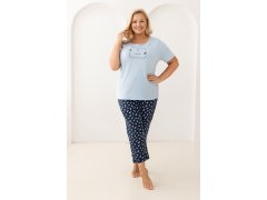 Pyžamo Regina 733 cr/r 2XL-3XL W26 dámské 2